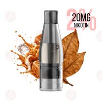 KIWI VAPOR - Cartucce KIWI GO Plus Tabacco caramello 20mg/ml