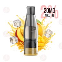 KIWI VAPOR - Cartucce KIWI GO Plus 20mg NS Mango Ice