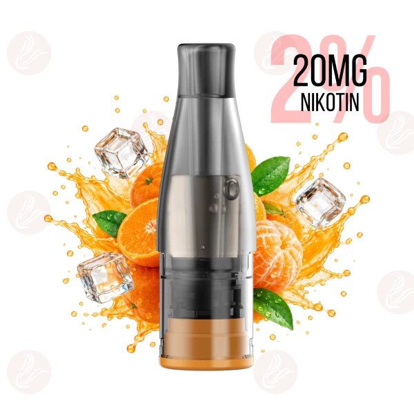KIWI VAPOR - Cartucce KIWI GO Plus 20mg NS Tangerine Ice