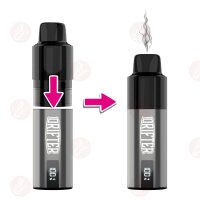 Drifter Bar 6000 Pre-filled-Pod step 2: ins Gerät einfügen un geniessen