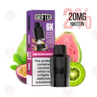 Drifter Bar 6000 - Pre-filled Pod V2 Kiwi Passion Guava Ice