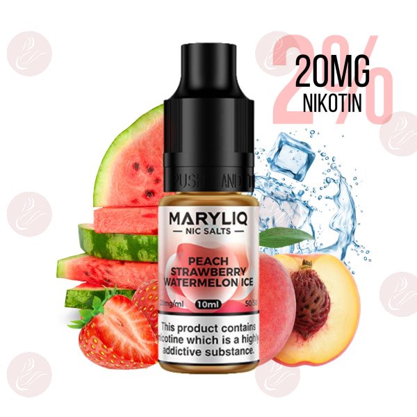 Lost Mary - Maryliq Nikotin Salz 20mg/ml Peach Strawberry Watermelon Ice