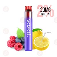 Vozol - Neon 800 Blue Razz Lemon Nikotin Salz 20mg/ml