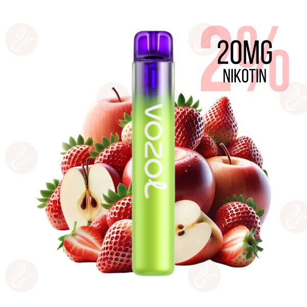 Vozol - Neon 800 Strawberry Apple Nikotin Salz 20mg/ml