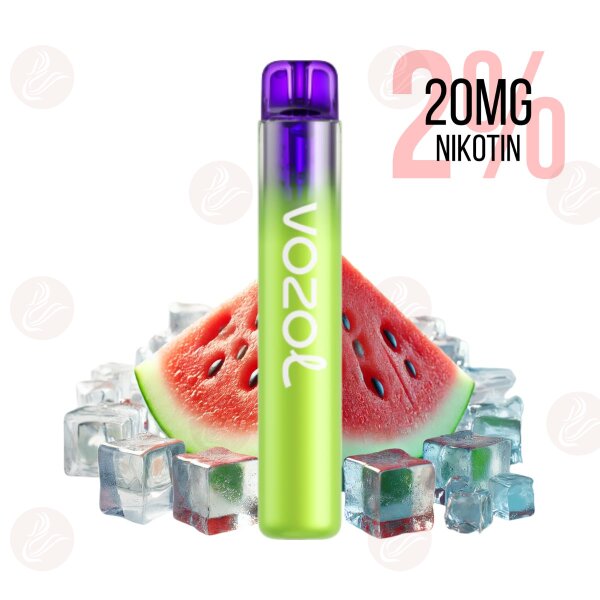 Vozol - Neon 800 Watermelon Ice Nikotin Salz 20mg/ml