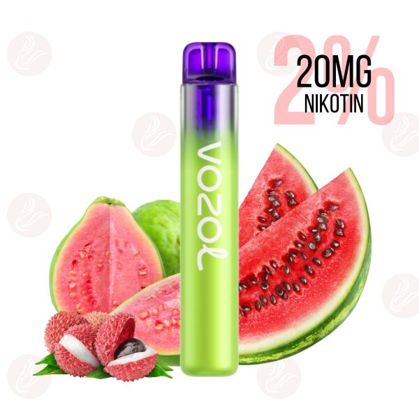 Vozol - Neon 800 Anguria Litchi Guava Nicotina salina 20 mg/ml