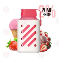Vozol - Gear 600 Einweg Vape Strawberry Ice Cream