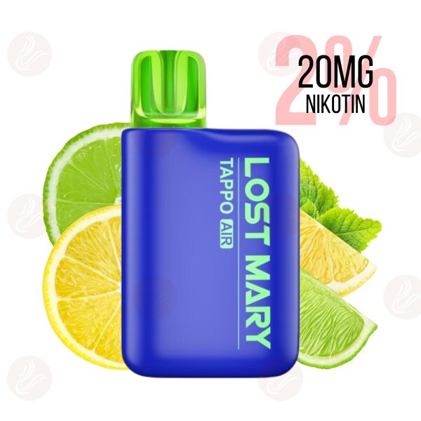 Lost Mary - Tappo Air Starter Kit - Ocean Blue (Lemon Lime) - Nikotinsalz - 20 mg/ml (2%)