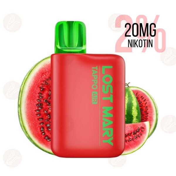 Lost Mary - Starter Kit Tappo Air - Red (Watermelon) - Nikotin Salz - 20mg/ml (2%)