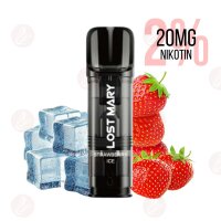 Lost Mary - Tappo Pre-Filled Pods Strawberry Ice Nikotin...