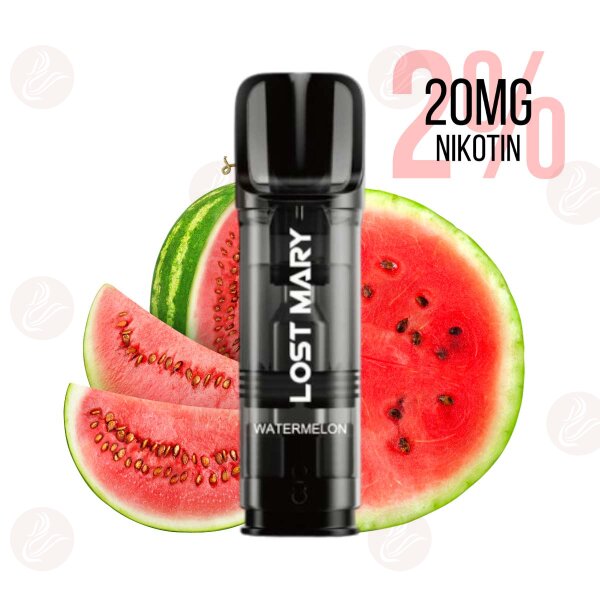 Lost Mary - Tappo Pre-Filled Pods Watermelon Nicotine Salt 20mg/ml (2%)