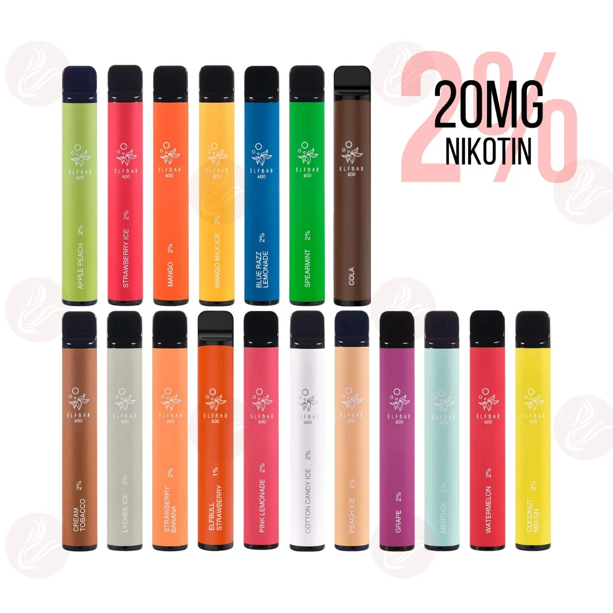 Elfbar 600 – Einweg-Vape mit 600 Zügen