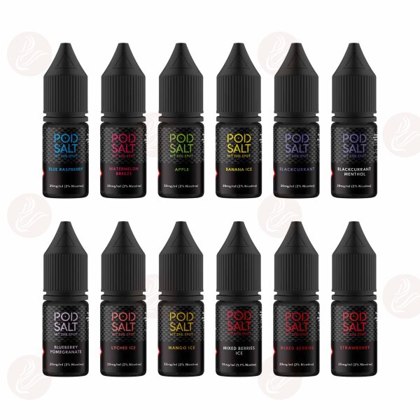Pod Salt - Nikotin Salz Liquid 10mg und 20mg