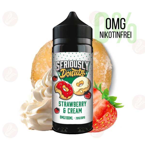 Fraise & Crème Sans nicotine