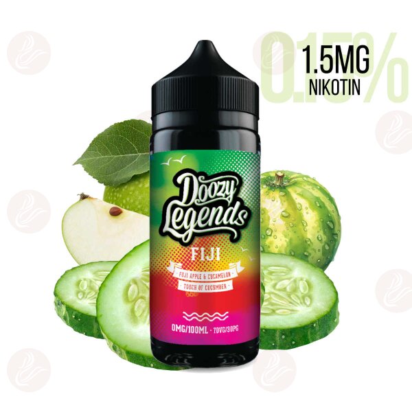 DOOZY VAPE - Doozy Legends - Shortfill 120 ml  Fiji 1,5 mg/ml