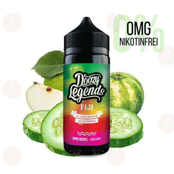 DOOZY VAPE - Doozy Legends - Shortfill 120ml  Fiji Ohne Niktotin
