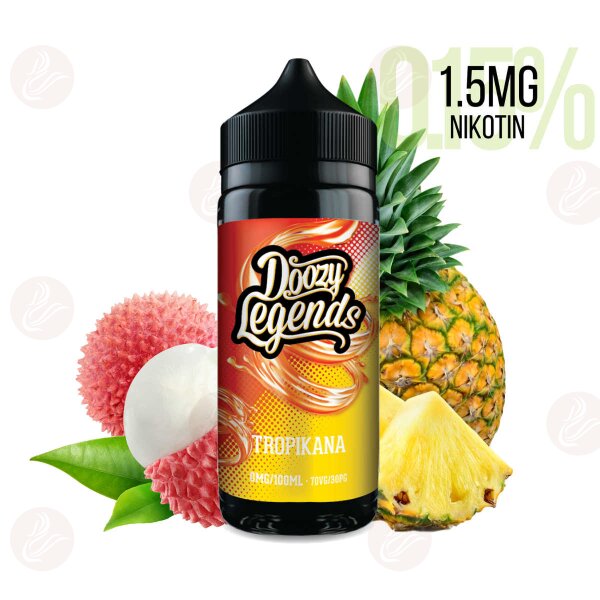 DOOZY VAPE - Doozy Legends - Shortfill 120 ml  Tropikana 1,5 mg/ml