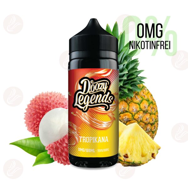 DOOZY VAPE - Doozy Legends - Shortfill 120ml  Tropikana Ohne Nikotin