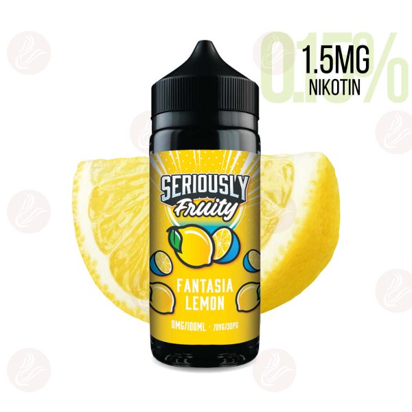DOOZY VAPE - Seriously Fruity - Shortfill 120ml  Fantasia Lemon 1.5mg/ml