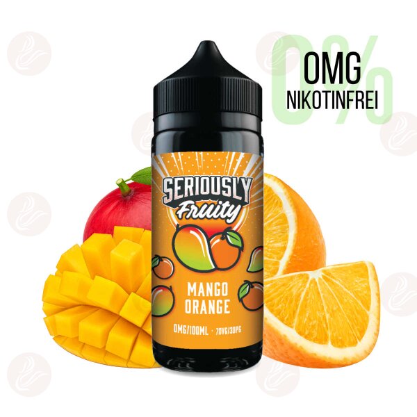 DOOZY VAPE - Seriously Fruity - Shortfill 120ml  Mango Orange Ohne Nikotin