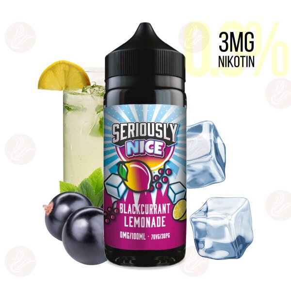 DOOZY VAPE - Seriously Nice Shortfill 120 ml Limonata al ribes nero 3 mg/ml