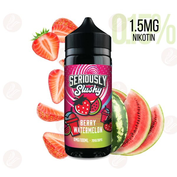 DOOZY VAPE - Seriously Slushy - Shortfill 120 ml  Berry Watermelon 1,5 mg/ml