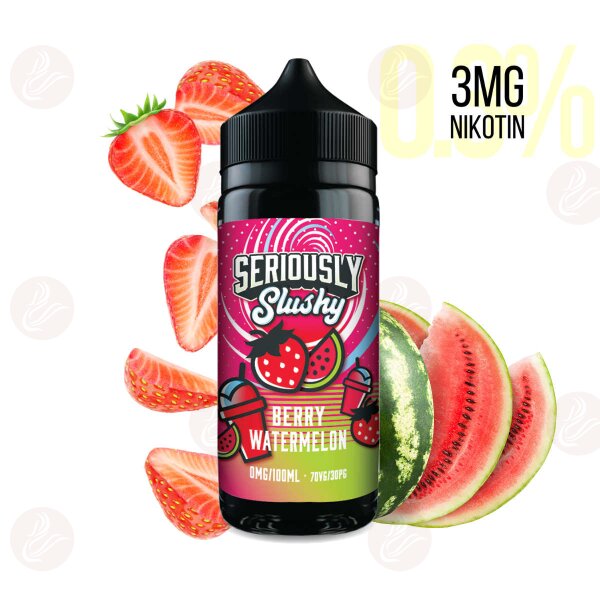 DOOZY VAPE - Seriously Slushy - Shortfill 120 ml  Berry Watermelon 3 mg/ml