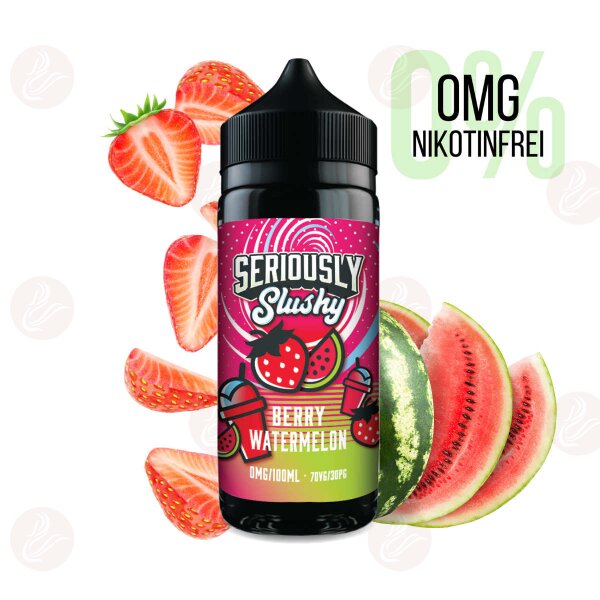 DOOZY VAPE - Seriously Slushy - Shortfill 120 ml  Baies et pastèque Sans nicotine