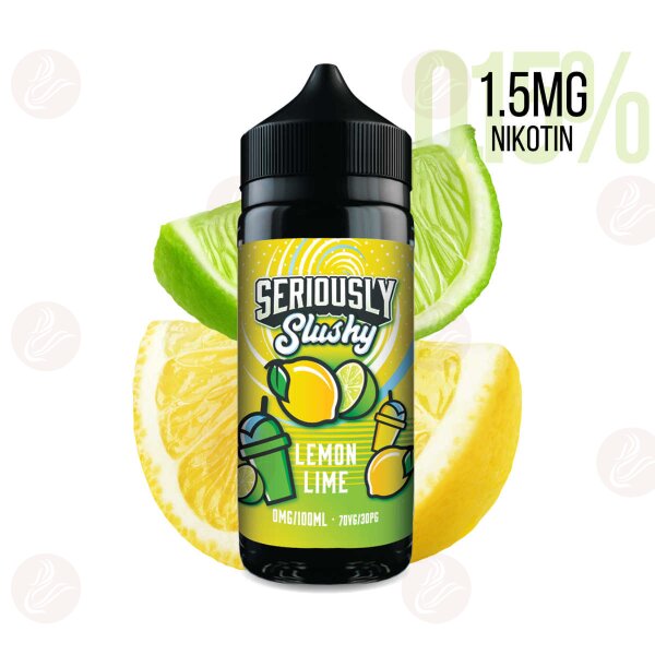 DOOZY VAPE - Seriously Slushy - Shortfill 120ml  Lemon Lime 1.5mg/ml