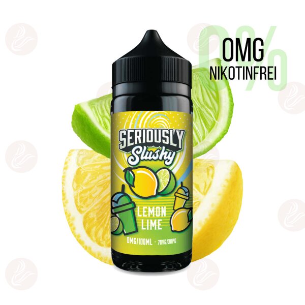 DOOZY VAPE - Seriously Slushy - Shortfill 120ml  Lemon Lime Ohne Nikotin