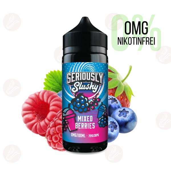 DOOZY VAPE - Seriously Slushy - Shortfill 120ml  Mixed Berries Ohne Nikotin