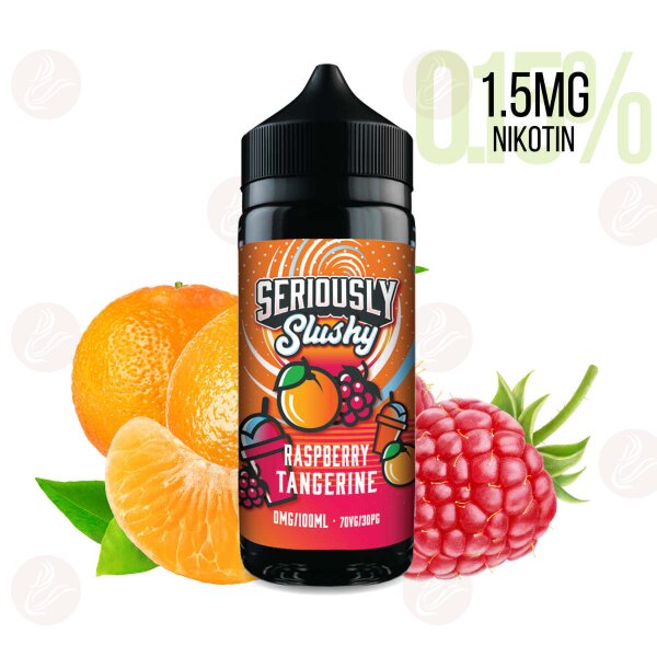 DOOZY VAPE - Seriously Slushy - Shortfill 120ml  Raspberry Tangerine 1.5mg/ml