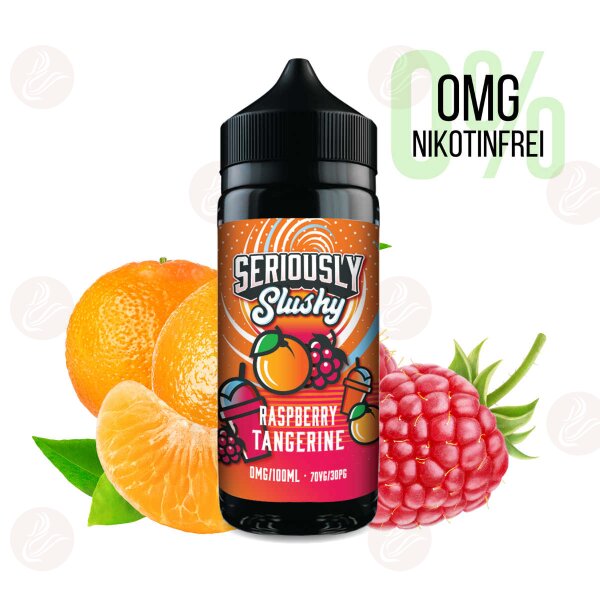 DOOZY VAPE - Seriously Slushy - Shortfill 120ml  Raspberry Tangerine Ohne Nikotin