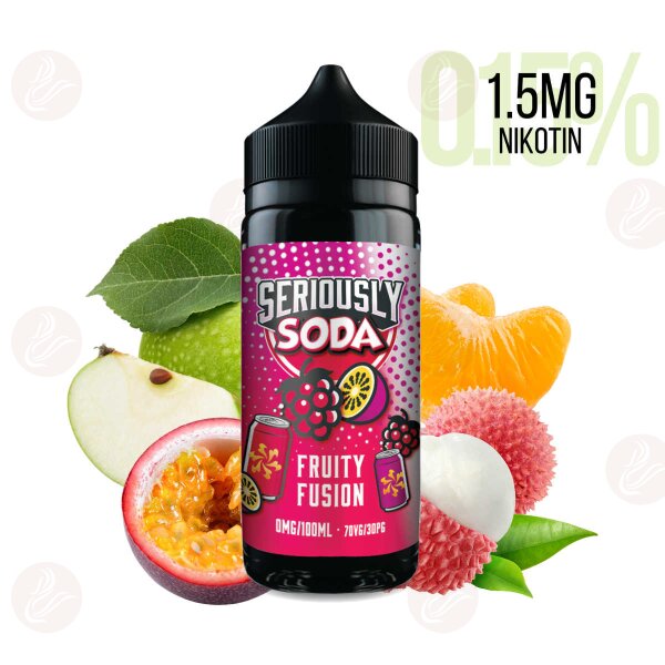 DOOZY VAPE - Seriously Soda Shortfill 120ml  Fruity Fussion 1.5mg/ml