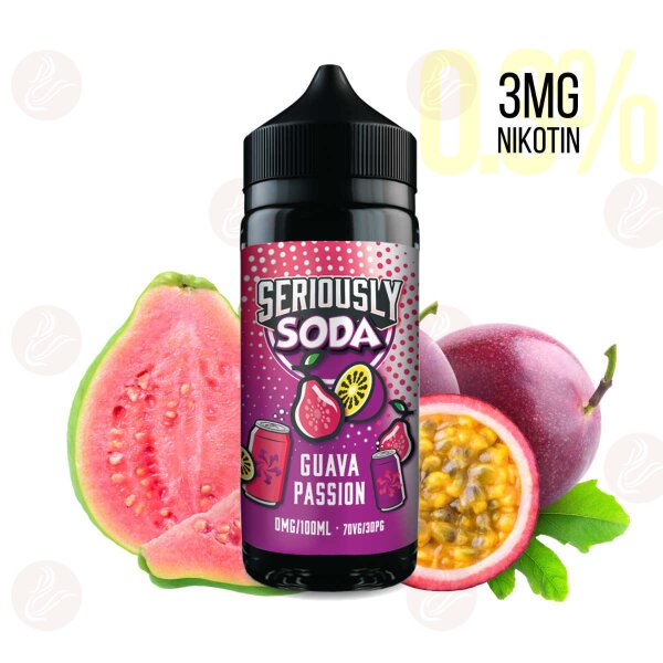 DOOZY VAPE - Seriously Soda Shortfill 120 ml  Guava Passion 3 mg/ml