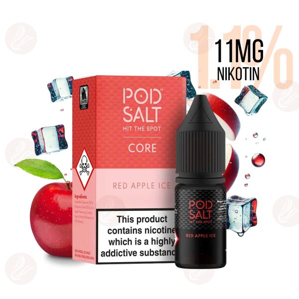 Pod Salt - 11mg/ml Red Apple Ice