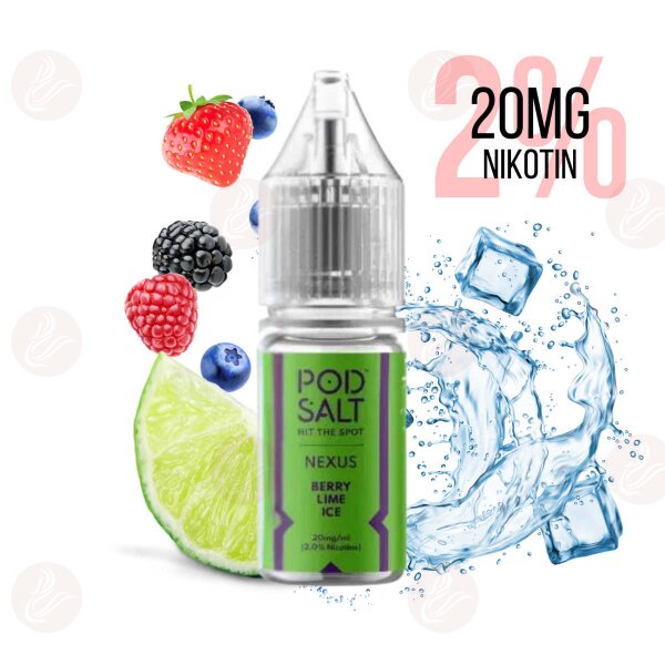 Pod Salt - Nexus Berry Lime Ice 20mg Nikotin Salz