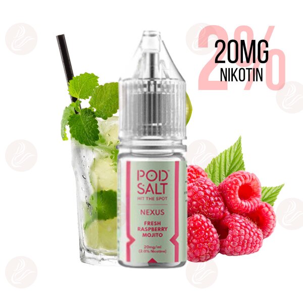 Pod Salt - Nexus Fresh Raspberry Mojito 20mg Nikotin Salz