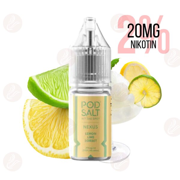 Pod Salt - Nexus Lemon Lime Sorbet 20mg/ml
