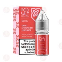 Pod Salt - Nexus Sweet Strawberry Lemonade 20mg/ml