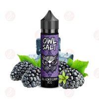 OWL Salt - Longfill 10ml in 60ml bottle Blackberry Ice