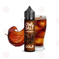 OWL Salt - Longfill 10ml in 60ml bottle Cola