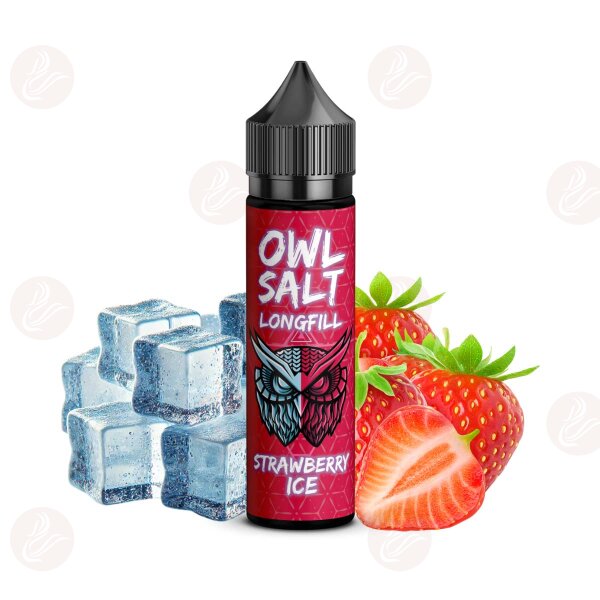 OWL Salt - Longfill 10 ml in flacone da 60 ml Strawberry Ice