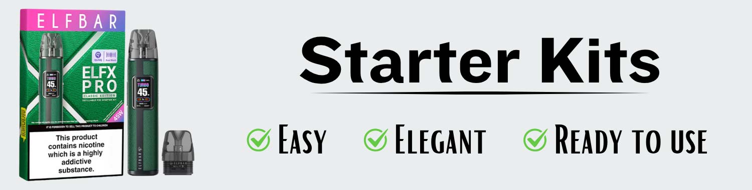 E-Cigarette Starter Sets